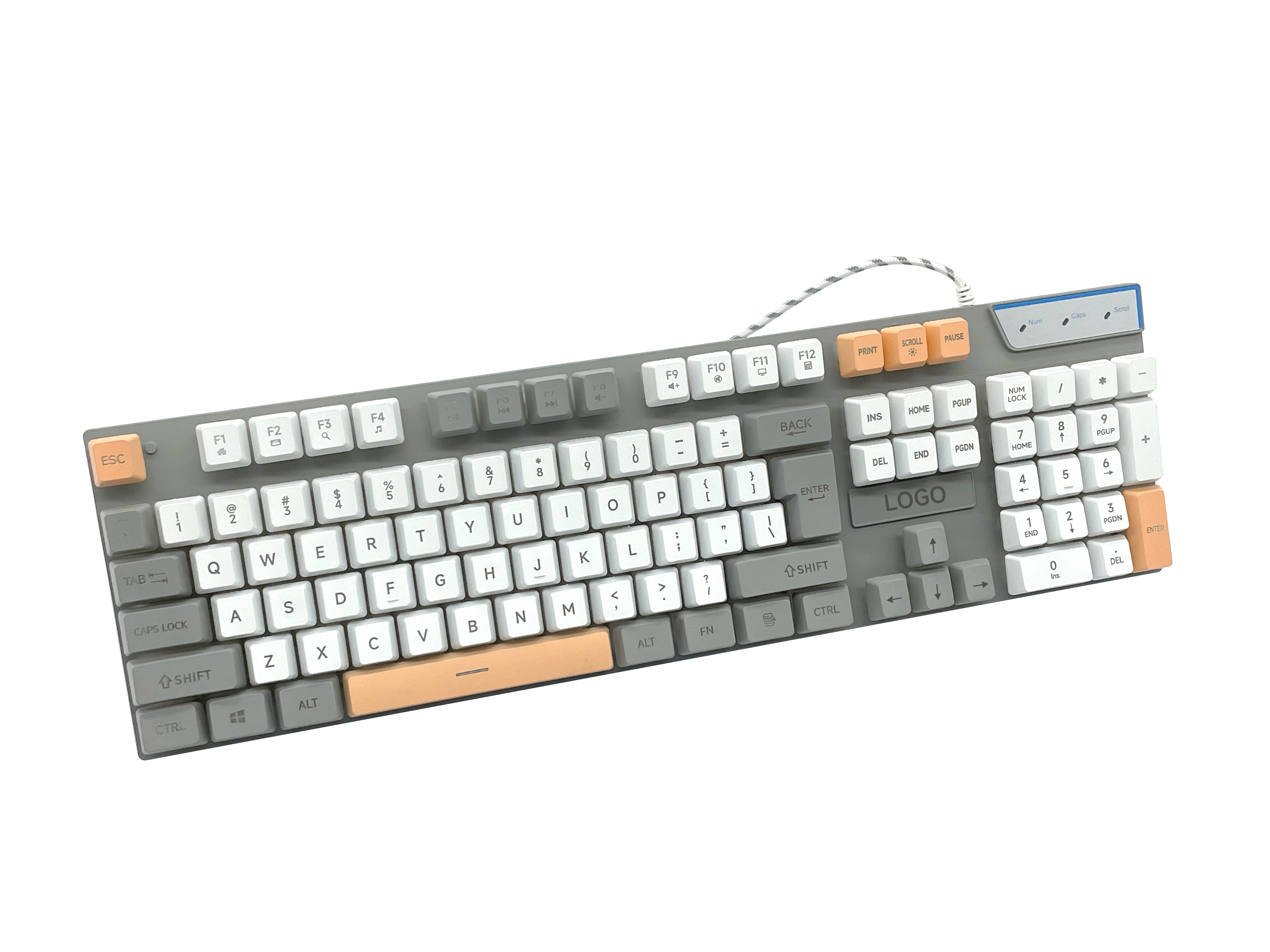 键盘鼠标有线键盘七彩光电键盘工厂热销   按数量价格面议