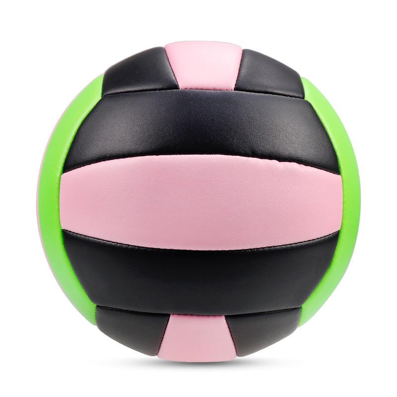 High Quality Volleyball Student Senior High School Entrance Examination Examination Exclusive Volleyball No. 5 Soft Beach Competition Machine Seam PVC Volleyball Item Picture