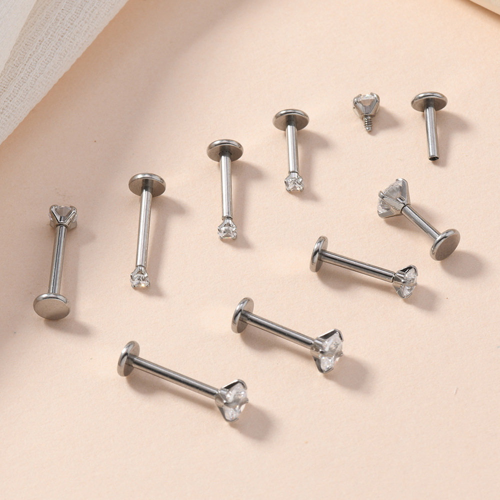 钛合金唇钉产品图