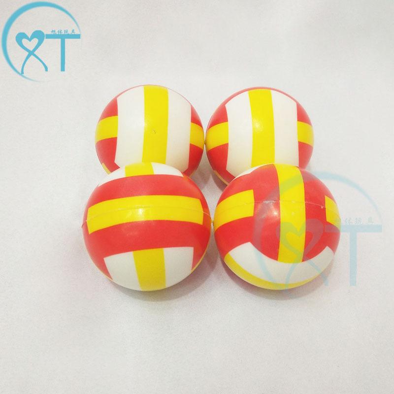 cross-border 63mm color volleyball pressure ball pu ball wholesale educational toy sponge vent ball volleyball factory direct sales Application Scenario