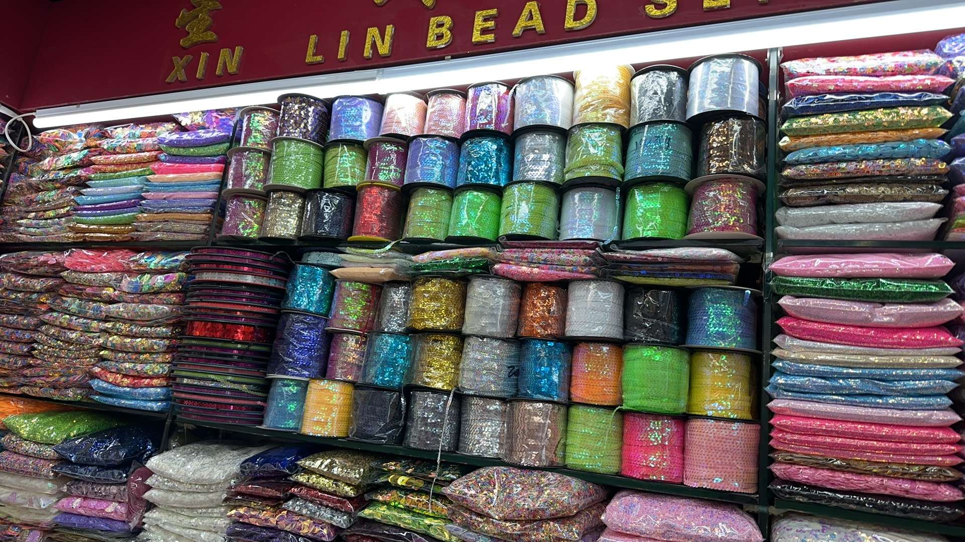 手工DIY饰品配件各种亮片细节图