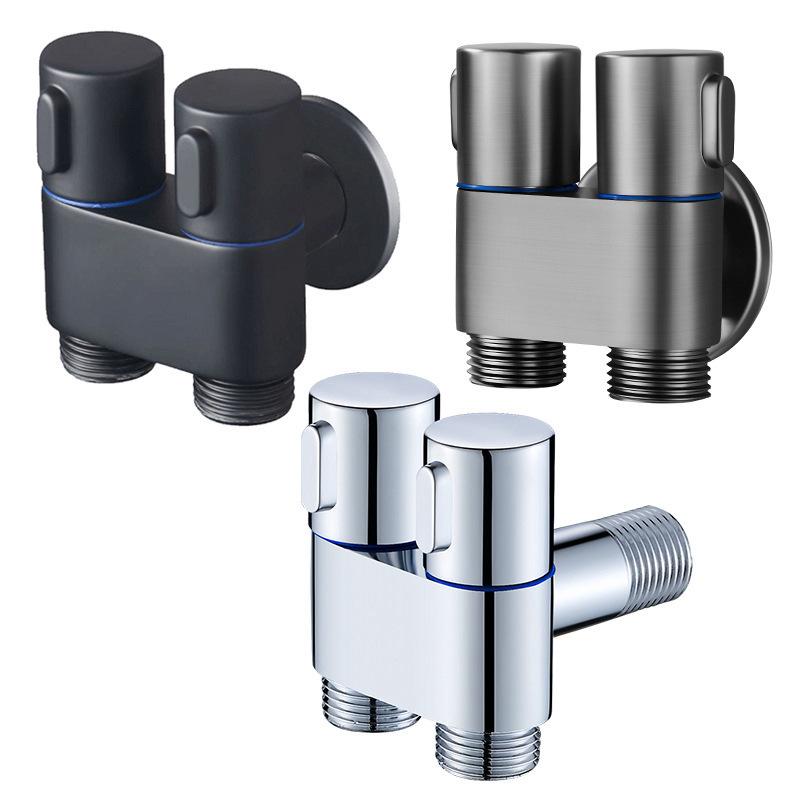 toilet accessory spray gun dual control one-switch two-way faucet toilet flushing spray gun health faucet flush gun accessory