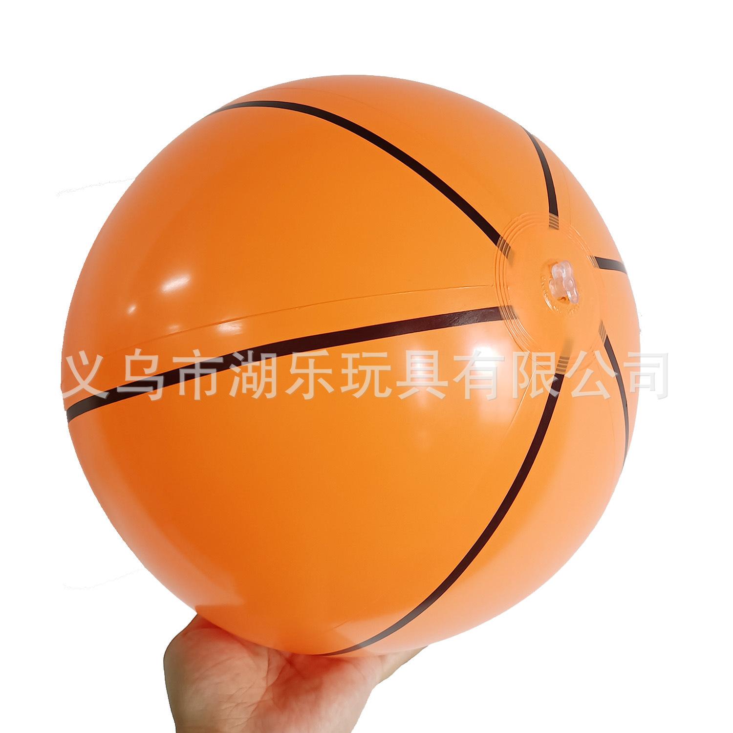 cross-border hot selling inflatable basketball baseball football rugby volleyball parent-child interaction beach ball summer outdoor toys details Picture