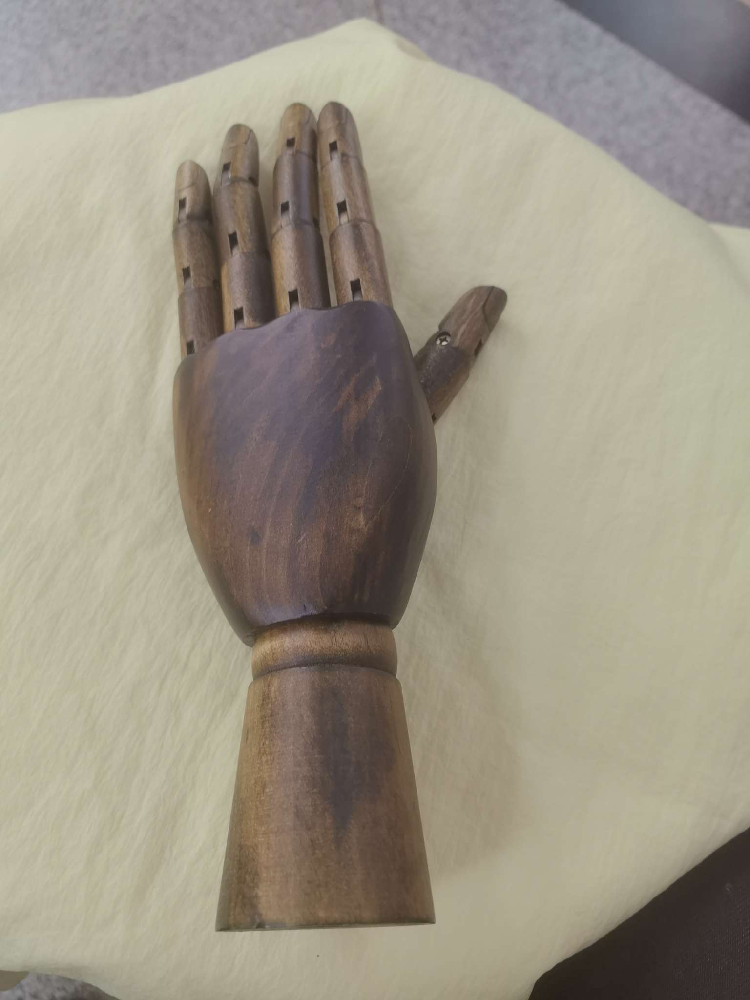 木质手模工艺品摆件  精致木头珠子装饰 礼品工艺品木质工艺品 独特礼物选择