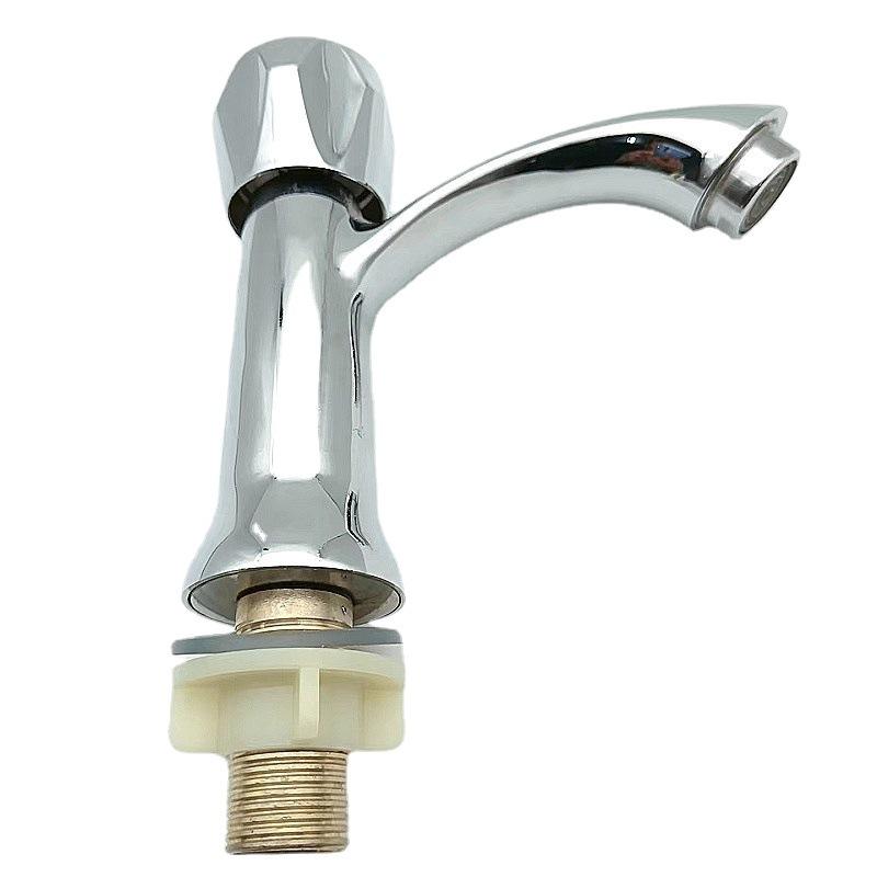 Electroplating Small Desktop Inter-Platform Basin Faucet Bathroom Public Wash Basin Faucet Ceramic Basin Desktop Faucet