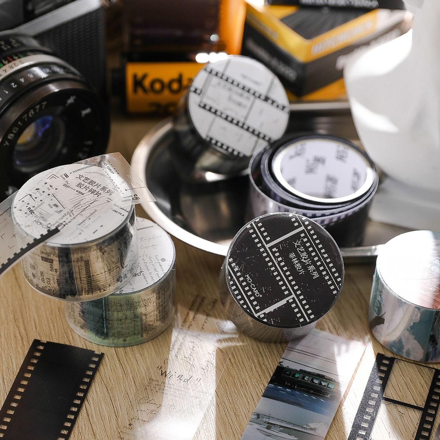film pet tape artistic film series romantic ins film notebook film retro transparent collage