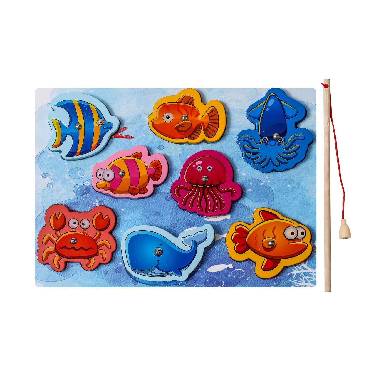 科教益智玩具 儿童积木拼板玩具 创意思维训练 拼接乐趣无限钓鱼游戏详情图4