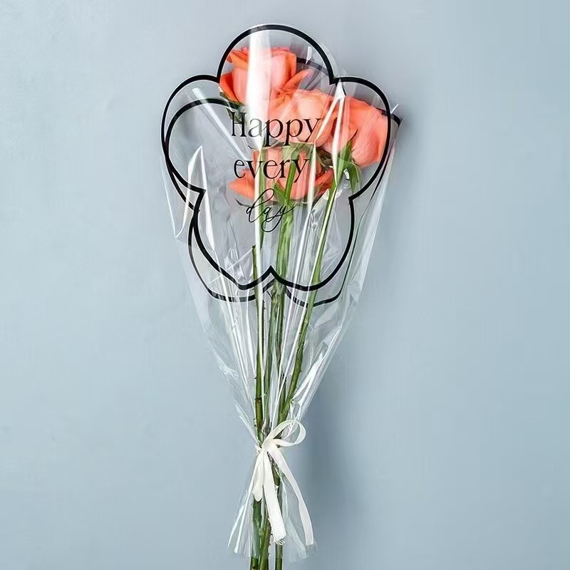 Flower packaging bags, single bag packaging details Picture