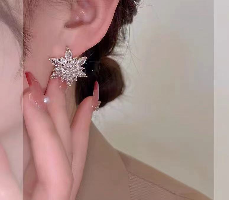 Pendientes con nieve details Picture