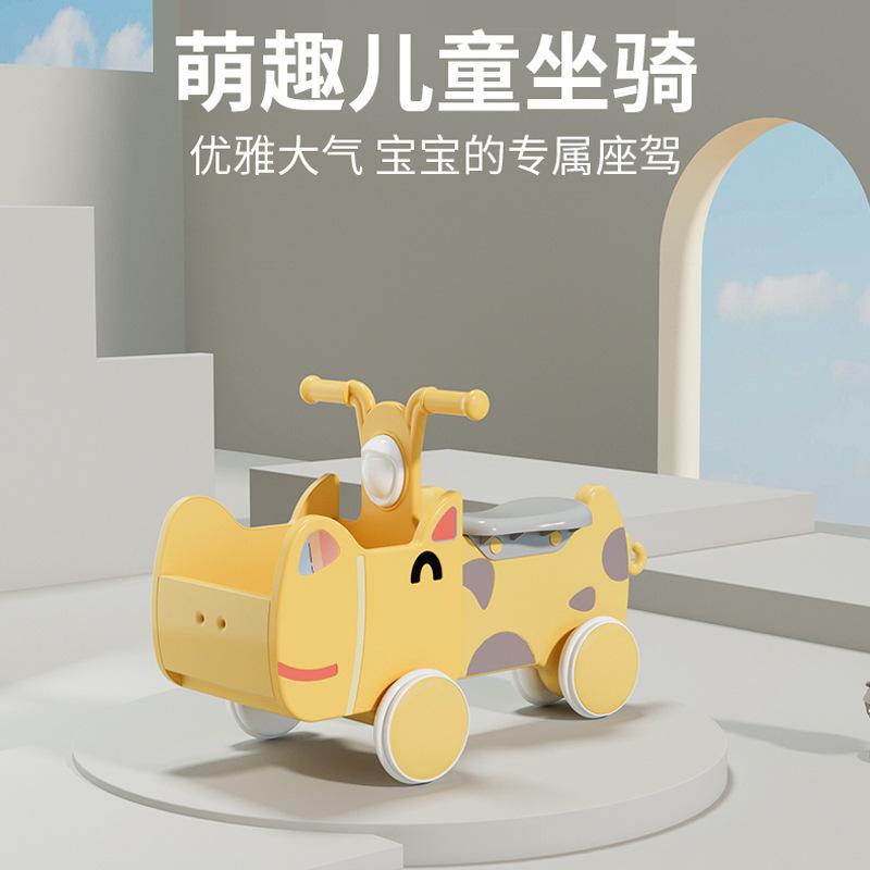 Swing Car Balance Bike (for Kids) 1 1 3 Years Old Baby Walker Anti-Rollover Scooter Boys and Girls Toys Luge