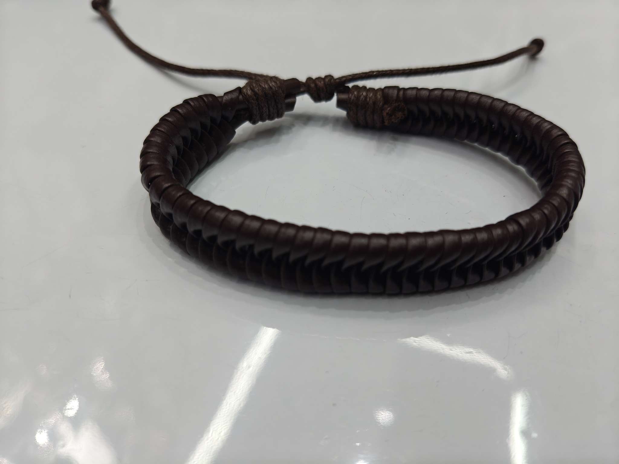 新款中式水晶弹簧手链 女士叠戴手饰 高档时尚饰品 手串女款精致手链产品图