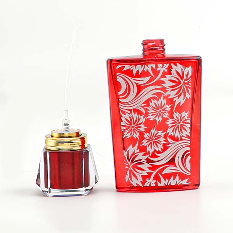  厂家批发50ml香水瓶喷色半透明瓶子旅行便携分装瓶化妆品喷雾瓶产品图