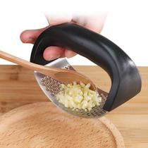 Garlic Grater Household Peel Garlic Squeezer Garlic Manual Garlic Press Stainless Steel Garlic Press Kitchen Tools