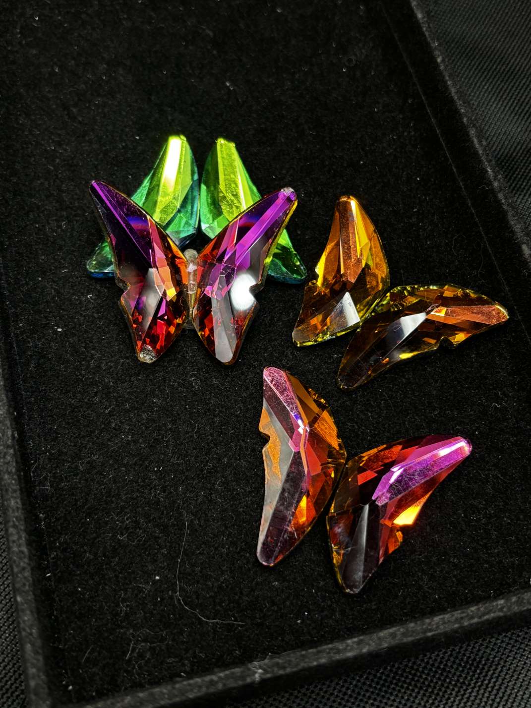 水晶原石工艺品 45.45蝴蝶🦋水晶 精致礼品工艺品 水晶水晶玻璃工艺品 精美收藏赠品