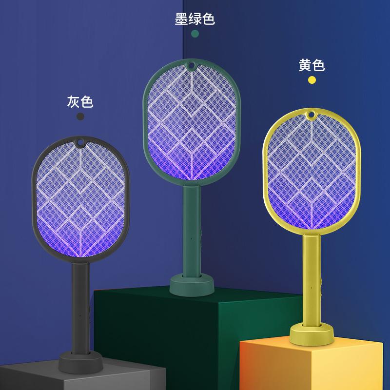 Cheap Electric Mosquito Swatter Southeast Asia Hot Sale Mosquito Swatter 2-in-1 Electric Mosquito Swatter Mosquito Killing Lamp Household Purple Mosquito Swatter