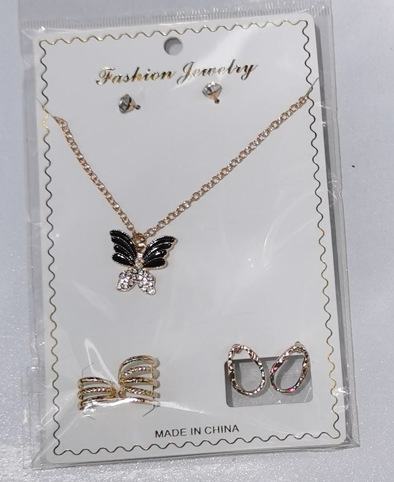 锦奕饰品，项链，耳夹，耳环产品图