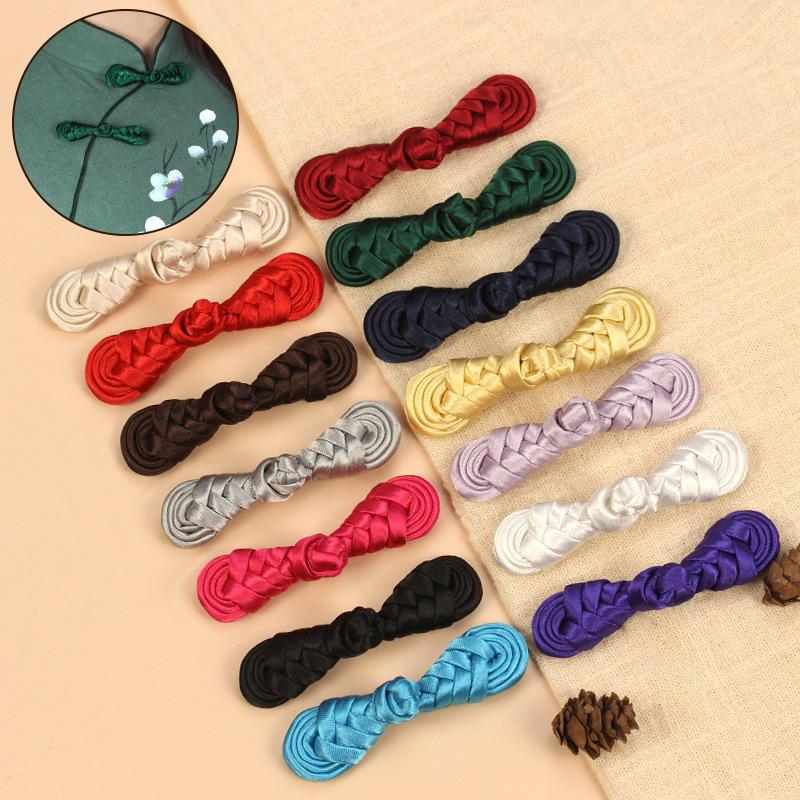 chinese frog button closure vintage ornament solid pipa handmade cheongsam button ethnic style chinese style top accessories wholesale female