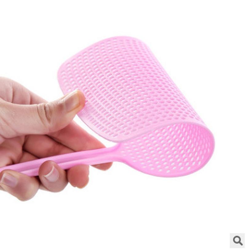 Household Swatter Lengthened Handle Plastic Flies Mosquito Racket Durable Mosquito Swatter Free Racket
