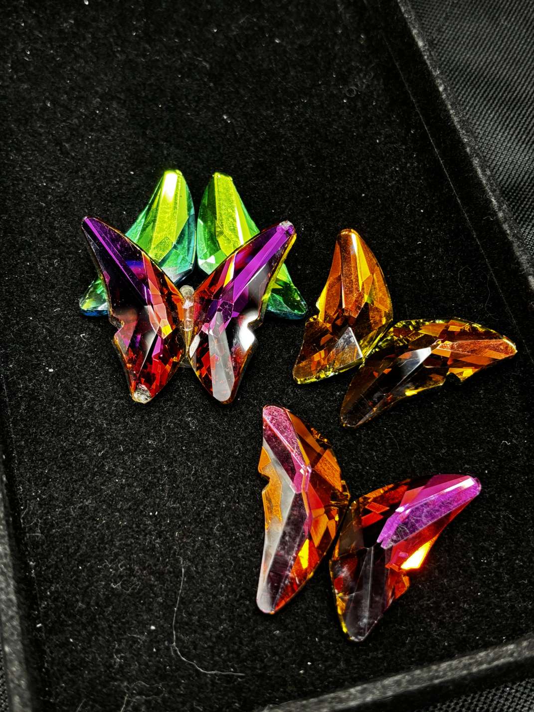水晶原石工艺品 45.45蝴蝶🦋水晶 精致礼品工艺品 水晶水晶玻璃工艺品 精美收藏赠品详情图3