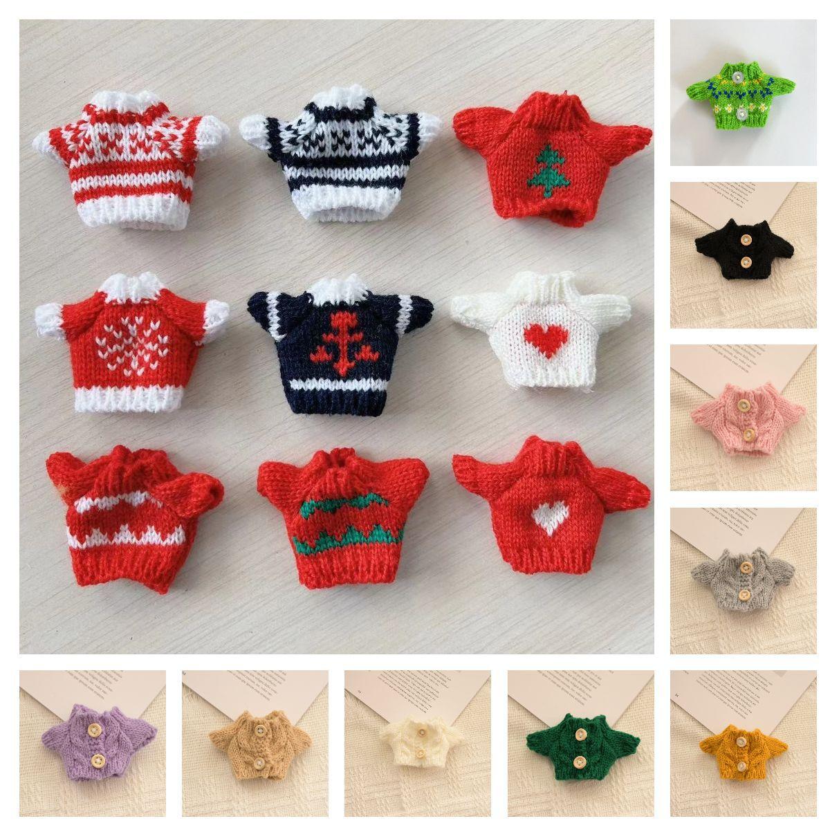 hot wholesale 10cm owner dog clothes 8 points bjd doll accessories toy doll sweater doll