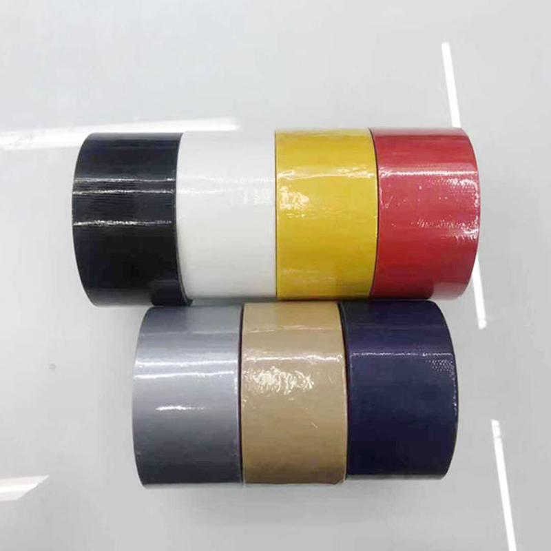 Factory Wholesale Red on Single Side Cloth 4.5cm * 15M Carpet Tape Duct Tape Color Waterproof Tape
