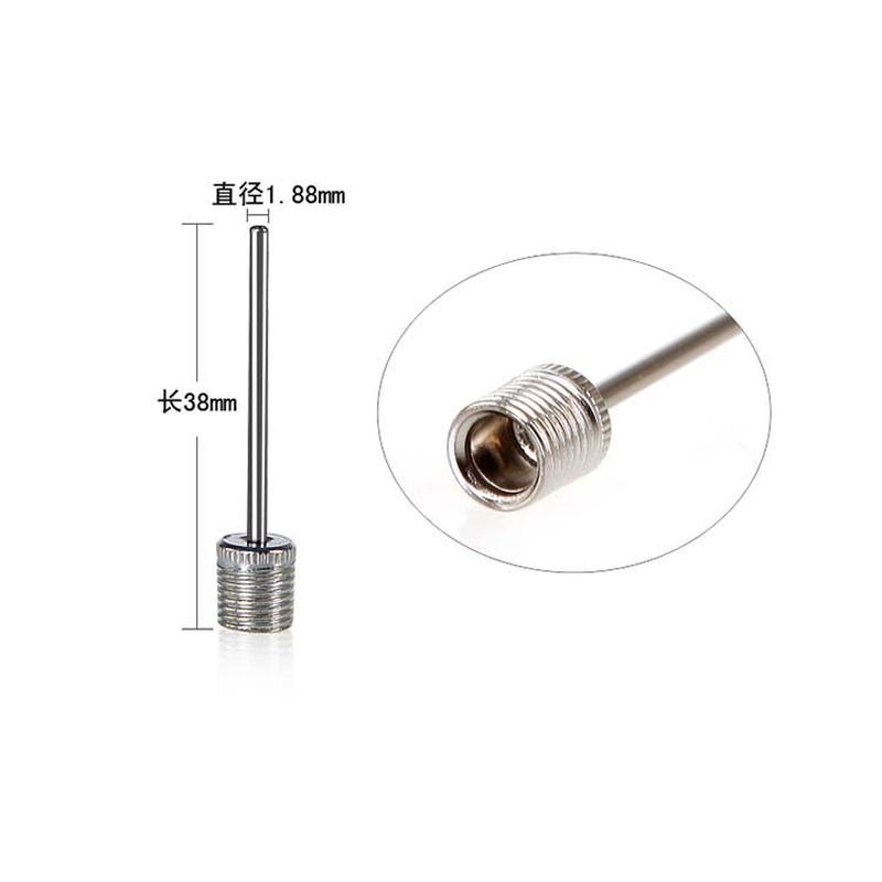stainless steel metal inflation needle basketball football volleyball ball needle small tire pump inflatable accessories american air nozzle Application Scenario