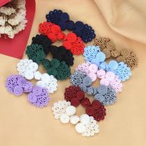 seven beads buckle button cheongsam button chinese wedding stickers handmade retro decorative ancient costume traditional clothes clothing accessories