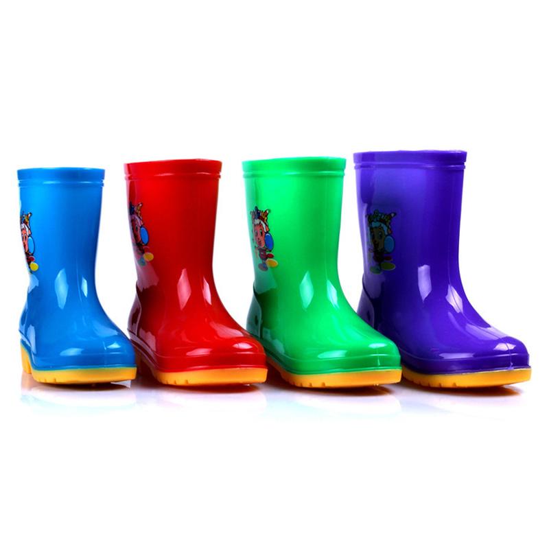 factory wholesale pvc children's rain boots wholesale non-slip foreign trade export rain shoes cartoon low price rain boots 228