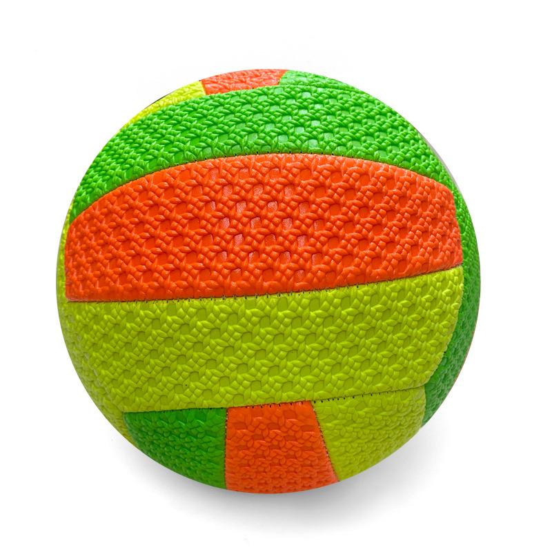no. 5 woven volleyball machine seam pvc material indoor volleyball school student competition training sporting goods spot Item Picture