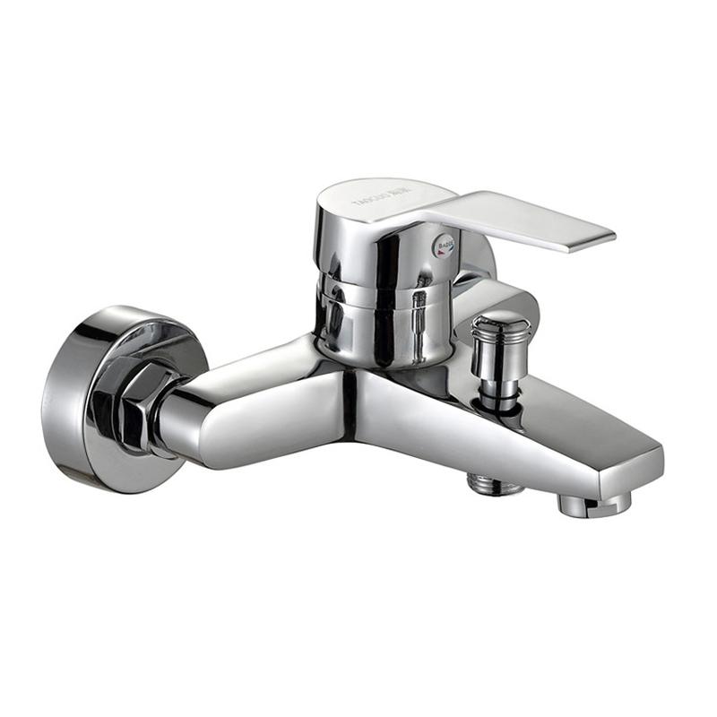 mixing valve hot and cold water faucet shower bath water heater switch bathroom bathtub copper triple faucet shower suit