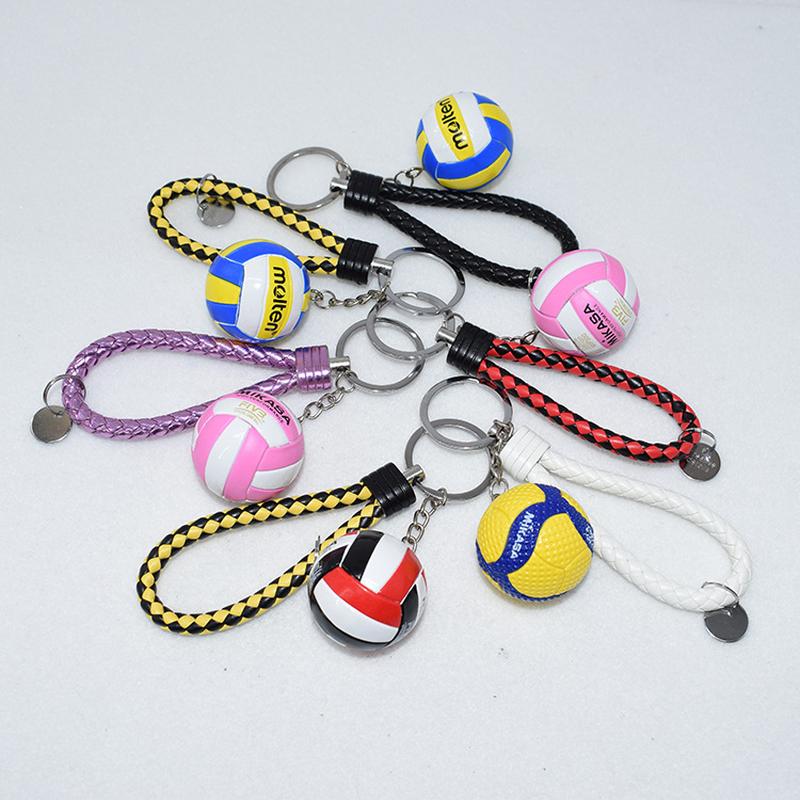 3. 8cm volleyball keychain bag charm student sports souvenir competition prize mikasa volleyball keychain Application Scenario