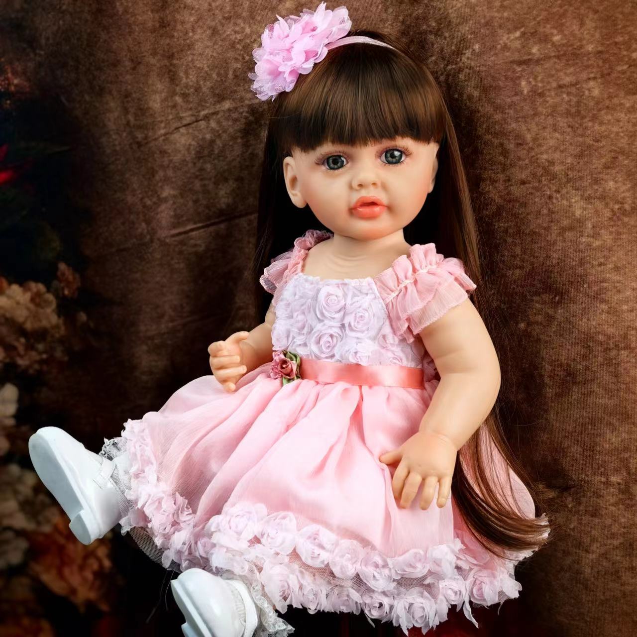 Reborn Doll, Simulation Doll, Comfort, Early Education Enlightenment Toys Baby Cognitive Toys details Picture