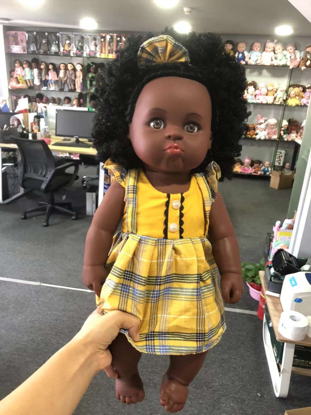 重生娃娃 黑人娃娃 非洲娃娃 儿童节礼物 外贸出口专供 需要订货 大娃娃出新脸型了
19寸 48厘米
欢迎选购