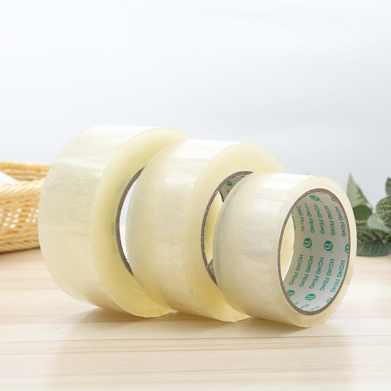factory direct e-commerce transparent packing tape customizable packaging tape yellow express packaging tape