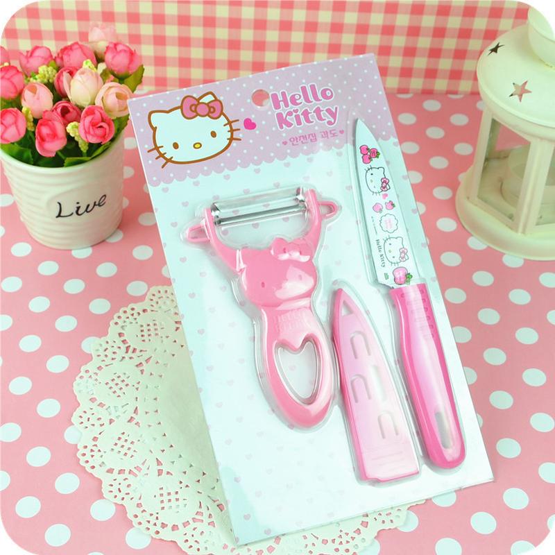 Cute Fruit Knife Set Multifunctional Knife Dormitory Student Household Fruit Knife Portable Portable Peeler Knife