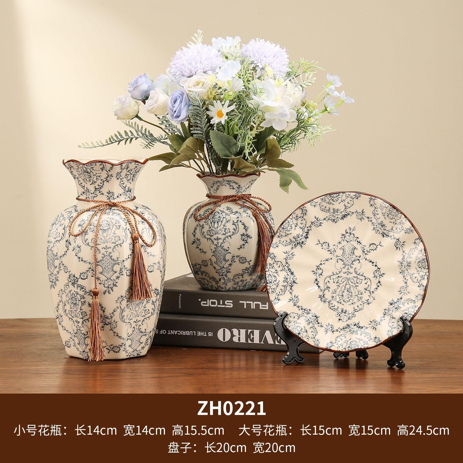 home living room european ceramic plate hanging plate hallway crafts tv cabinet decorations wine cabinet creative small ornaments
