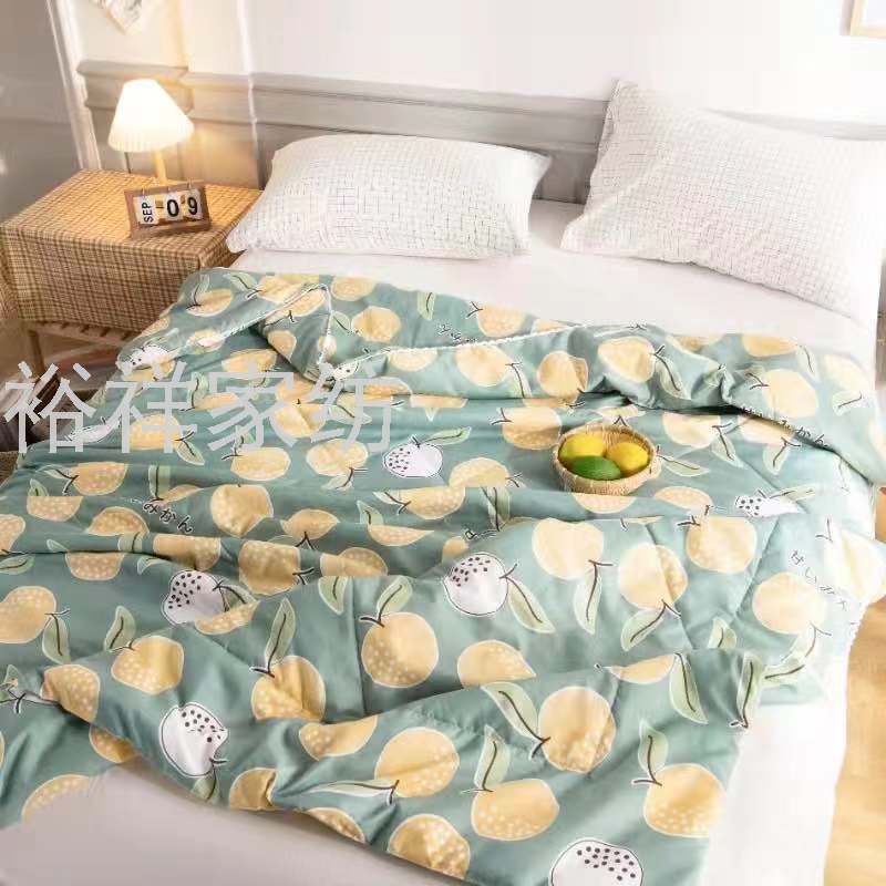 Class a bubble yarn summer cooling quilt four-piece set, summer air-conditioned quilt, washable quilt, summer quilt gift, summer quilt customizable size Specification image