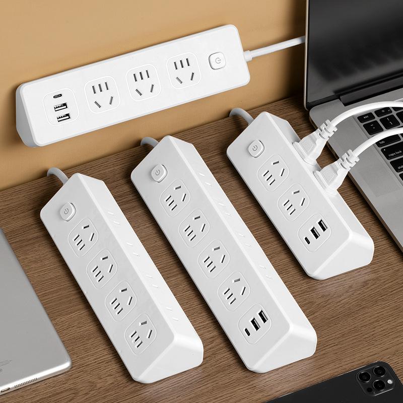 multi-functional power strip power strip-seat usb dormitory patch board porous power strip patch board power strip household power strip with wire