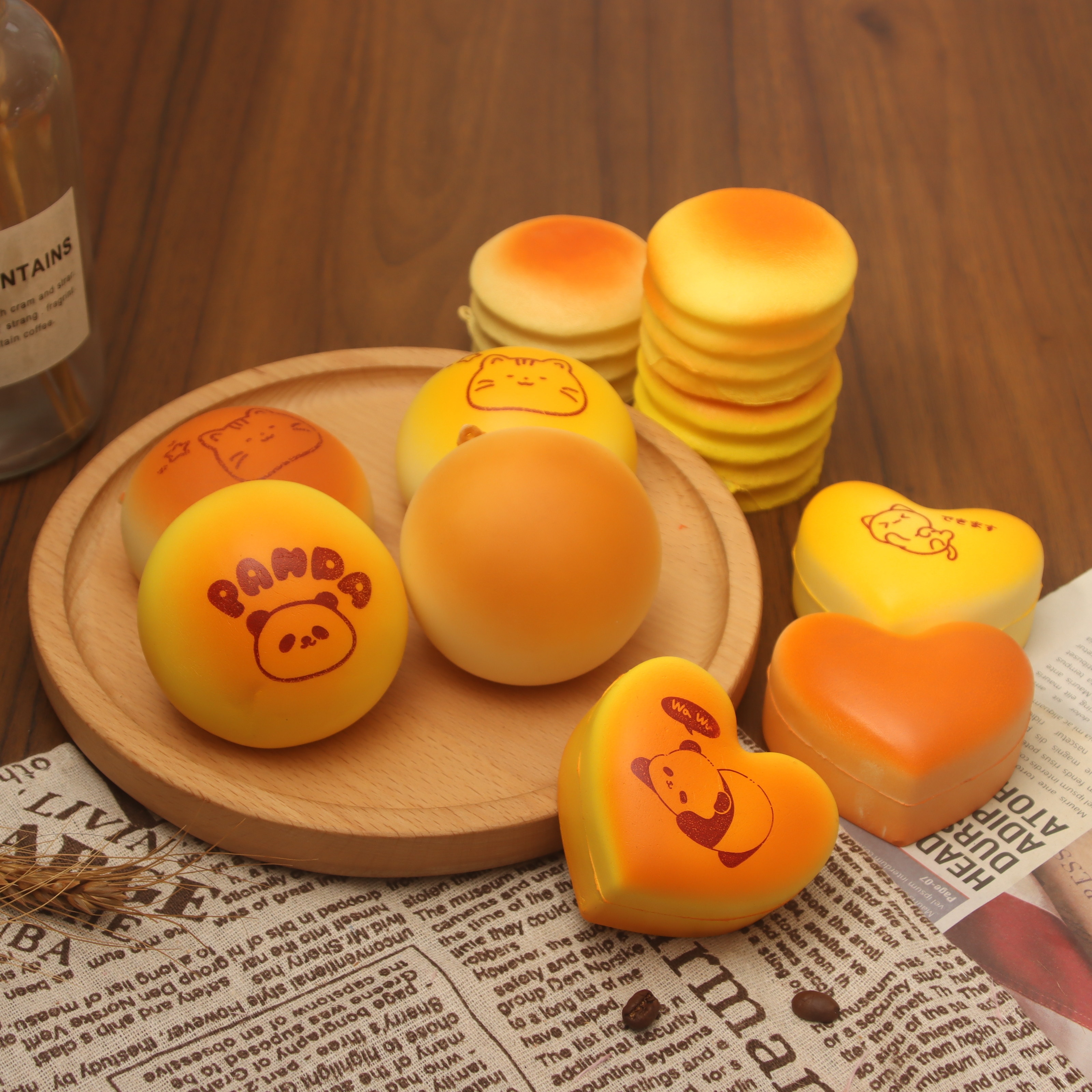 Bread Kneading Fun Simulation Food Toy Slow Rebound Squishy Early Education Prop, Children's Intelligence And Stress Relief, Holding A Lottery Event For Prizes details Picture