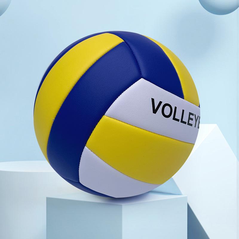 indoor and outdoor standard student physical examination school teaching volleyball soft leather training competition no. 5 beach volleyball