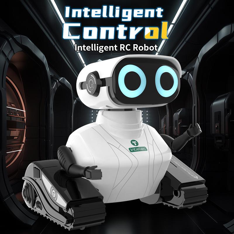 cross-border remote control robot toy light concert dancing electric car kid's smart robot toy gift