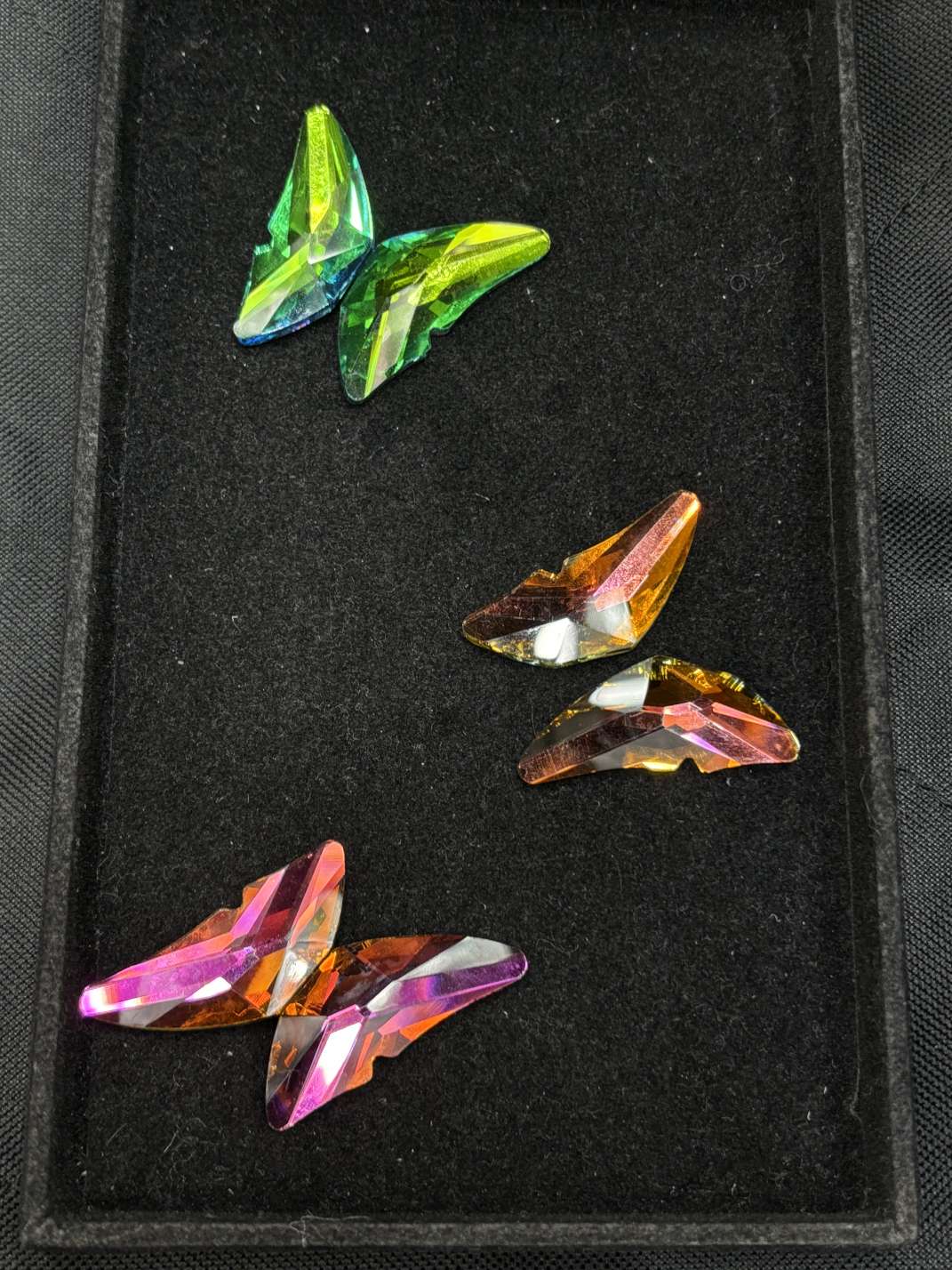 水晶原石工艺品 45.45蝴蝶🦋水晶 精致礼品工艺品 水晶水晶玻璃工艺品 精美收藏赠品细节图