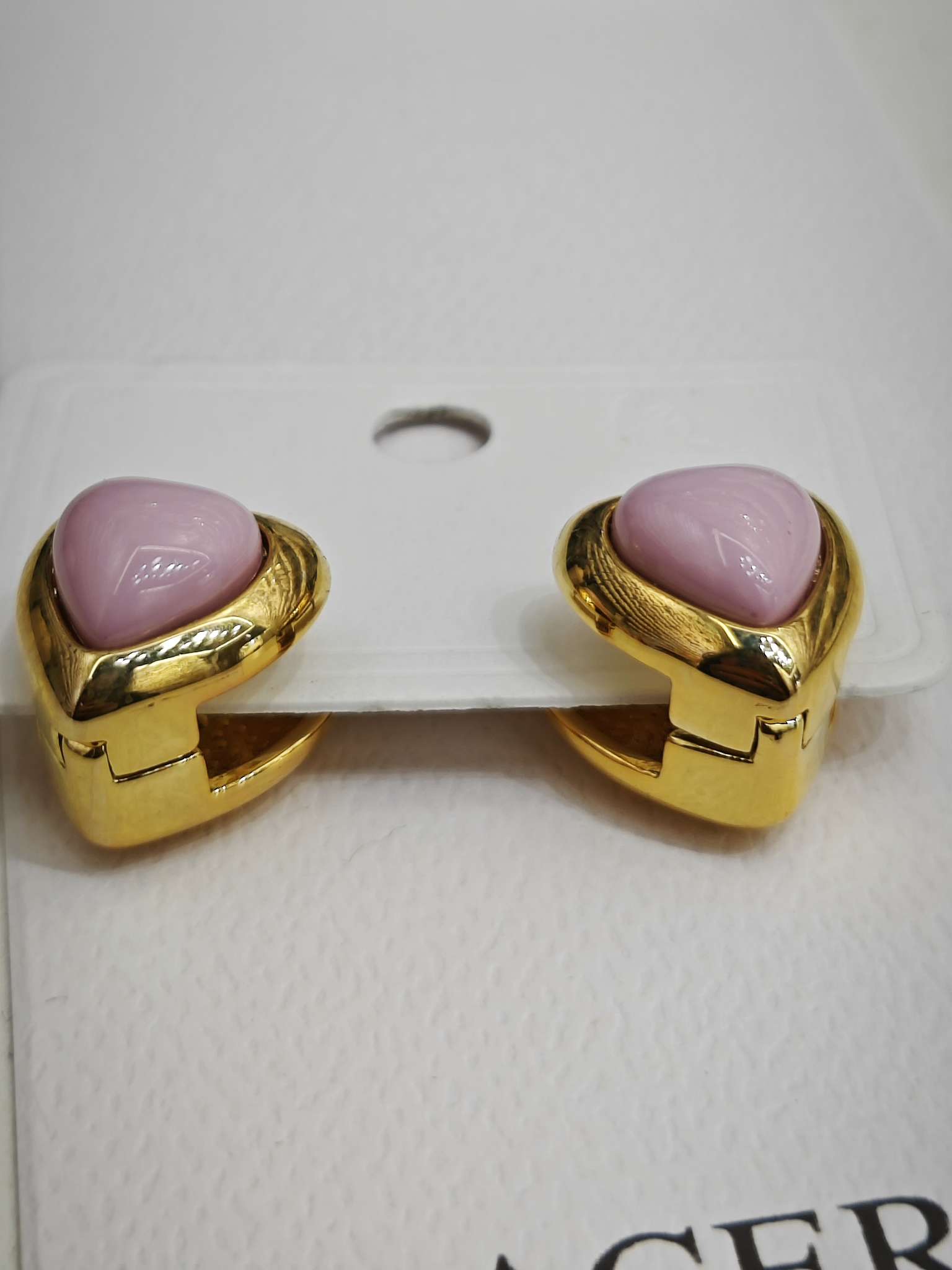 独特设计 时尚耳饰 精致饰品 女士粉色爱心 优雅耳环装饰品 美丽耳饰礼物耳饰饰品耳饰详情图3