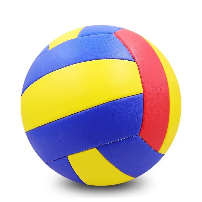 no. 5 primary school children's junior high school entrance examination beginner for training competitions soft pvc machine seam beach men's and women's inflatable volleyball Specification drawing