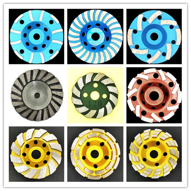 Diamond Grinding Wheel Grinding Disc Bowl Mill Customized Aluminum-Based Flat Floor Grinding Wheel PCD Grinding Wheel with Thread Joint Grinding Wheel
