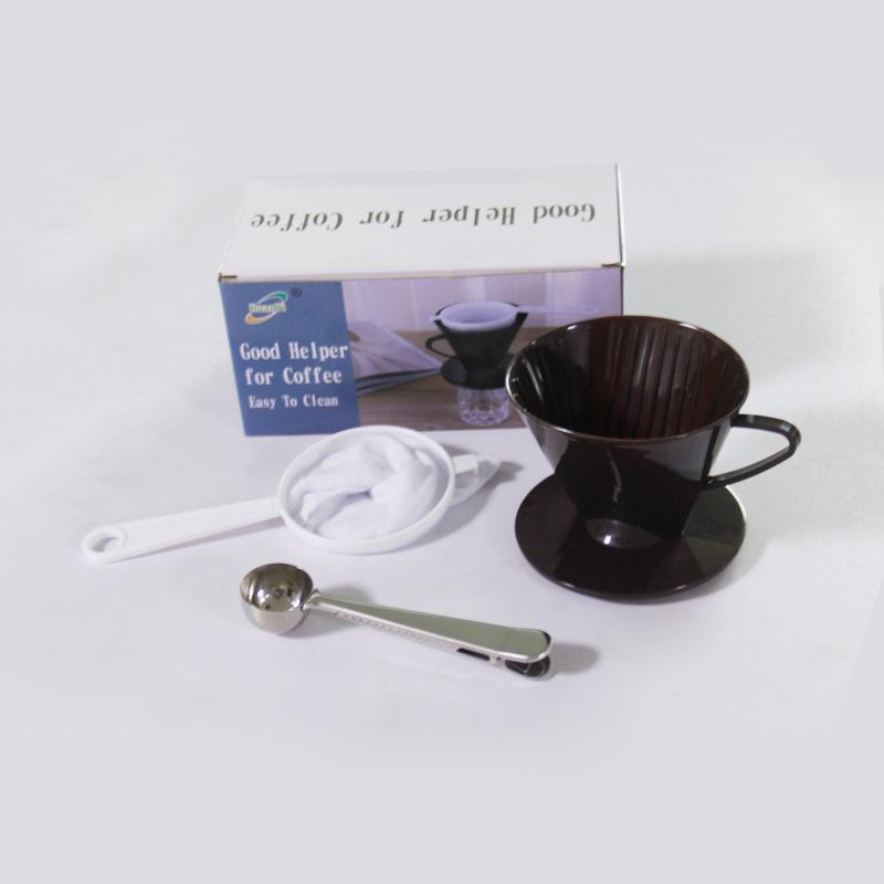 Coffee Filter Cup Drip Plastic Drip Cup Coffee Filter Cup Hand Coffee Cup Type Filter Cup Dripper Filter Screen