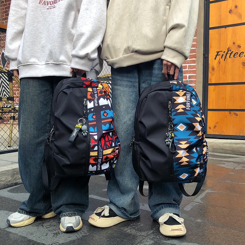 2024 new king backpack outdoor casual backpack waterproof travel laptop bag high school junior high school college students bag