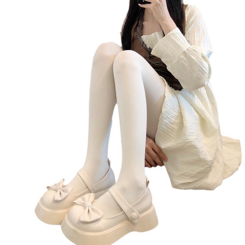 light gray women's stockings spring and autumn 80d slimming superb fleshcolor pantynose lengthened velvet pantyhose factory wholesale Item Picture