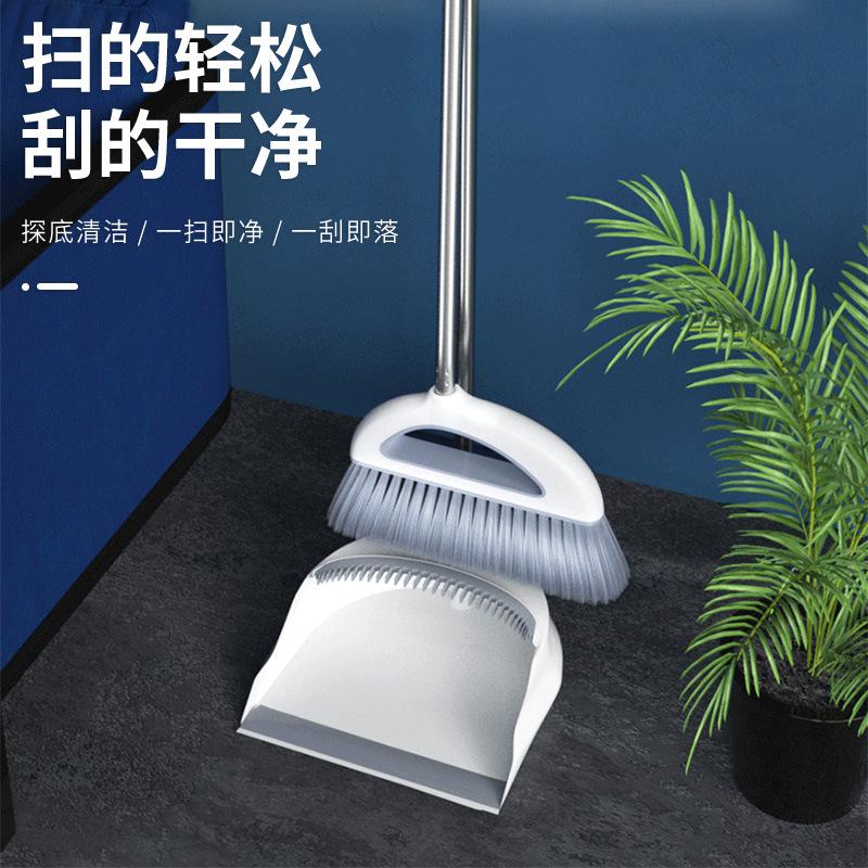 broom dustpan suit combination household soft fur broom bucket sweeping non-stick hair besom broom dustpan broom