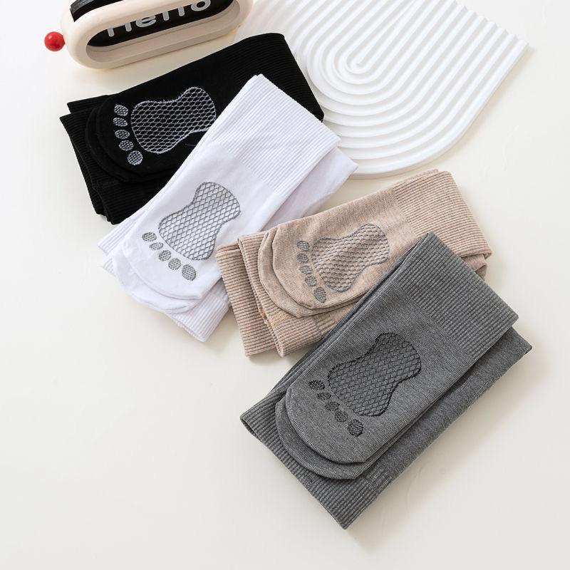 children's dance socks girls' pantyhose spring and autumn medium thick section white leggings baby feet stockings full figure